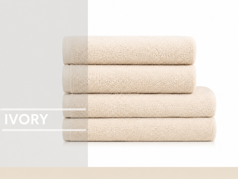 Рушник махровий Nostra Ivory 400 г/м&sup2;, 100% бавовна 7318426501947 фото