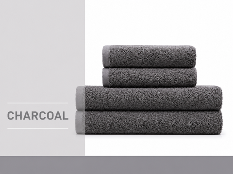 Рушник махровий Nostra Charcoal 400 г/м&sup2;, 100% бавовна 7318426507598 фото