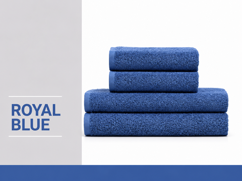 Рушник махровий Nostra Royal Blue 400 г/м&sup2;, 100% бавовна 7318426513195 фото