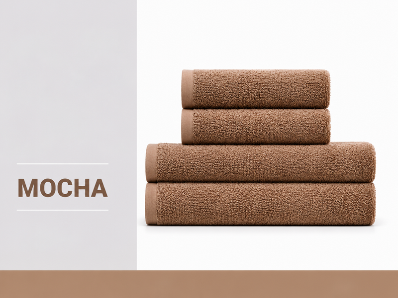 Рушник махровий Nostra Mocha 400 г/м&sup2;, 100% бавовна 7318426517593 фото
